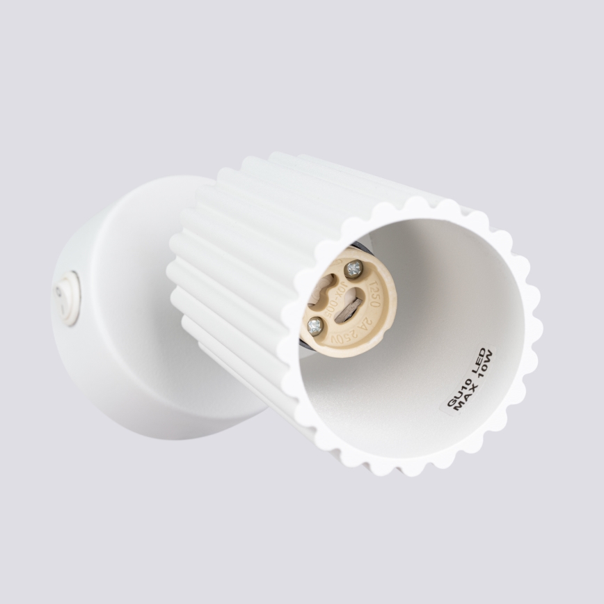 Fali spotlámpa KARBON 1xGU10/10W/230V fehér