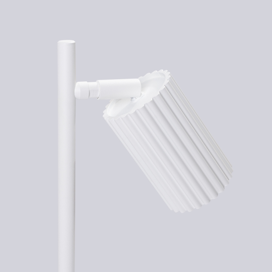 Asztali lámpa KARBON 1xGU10/10W/230V fehér