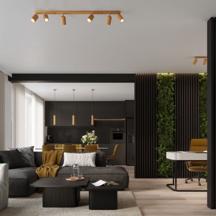 Spotlámpa KARBON 6xGU10/10W/230V arany