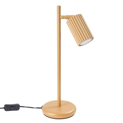 Asztali lámpa KARBON 1xGU10/10W/230V arany