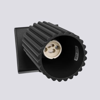 Fali spotlámpa KARBON 1xGU10/10W/230V fekete