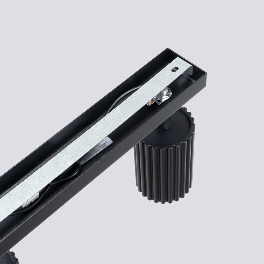 Spotlámpa KARBON 4xGU10/10W/230V fekete