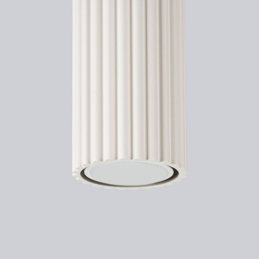 Spotlámpa KARBON 1xGU10/10W/230V 30 cm krémes