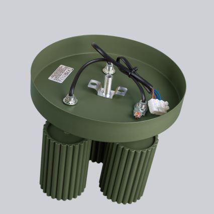 Spotlámpa KARBON 3xGU10/10W/230V zöld