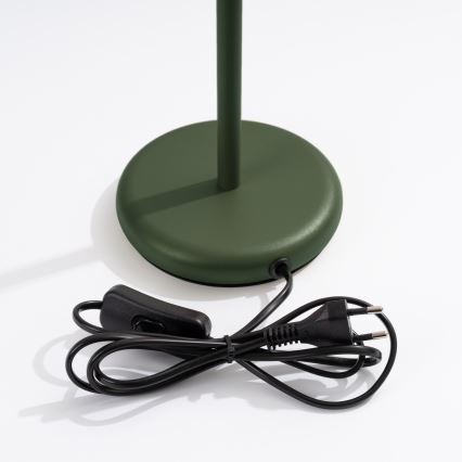 Asztali lámpa KARBON 1xGU10/10W/230V zöld