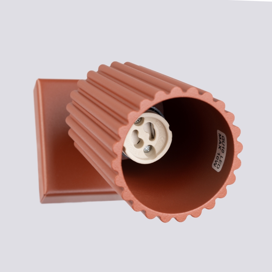 Fali spotlámpa KARBON 1xGU10/10W/230V piros