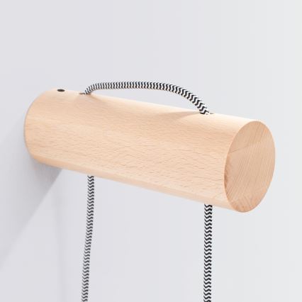 Fali lámpa NIBMI 1xG9/8W/230V bükkfa