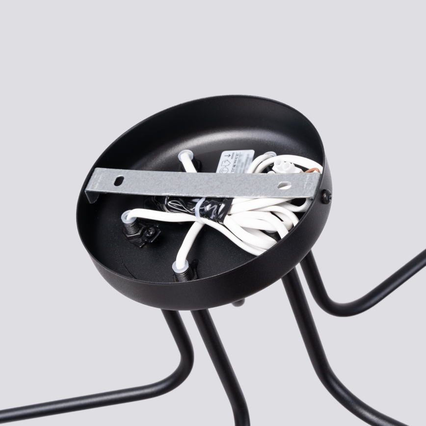 Csillár rúdon ASTRAL 5xG9/8W/230V fekete