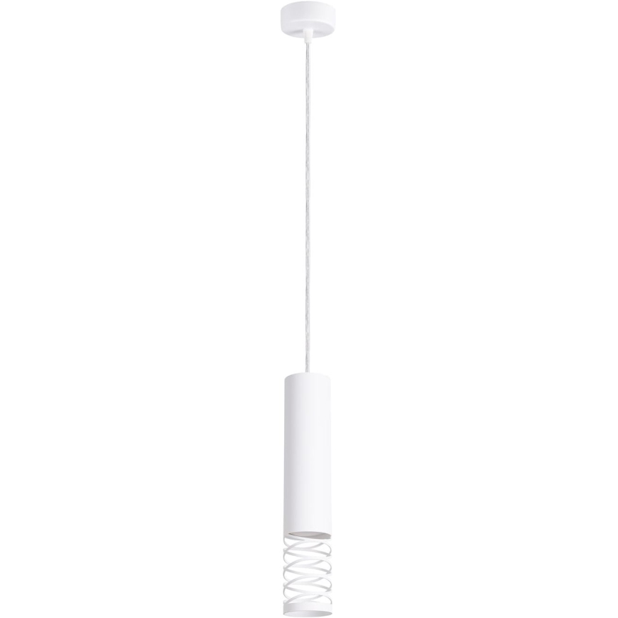 Csillár zsinóron LAMI 1xGU10/10W/230V fehér