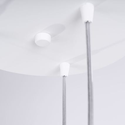 Csillár zsinóron LAMI 3xGU10/10W/230V fehér