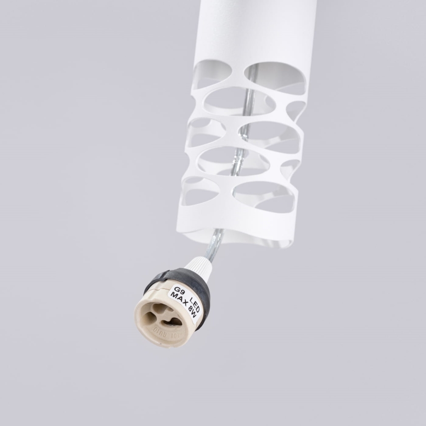 Csillár zsinóron LIRO 3xGU10/10W/230V fehér