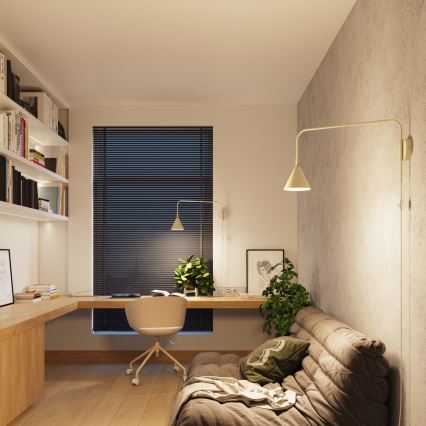 Fali lámpa NOX 1xE14/10W/230V krémes