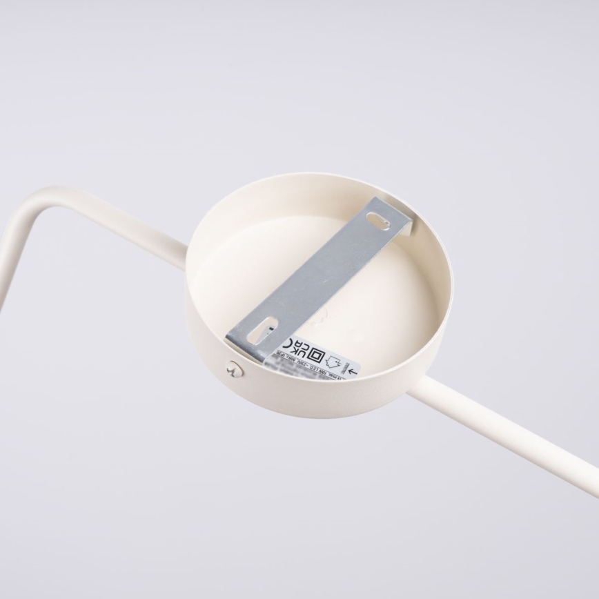 Fali lámpa NOX 1xE14/10W/230V krémes