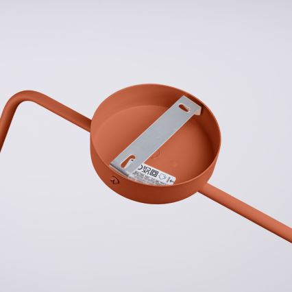 Fali lámpa NOX 1xE14/10W/230V narancs