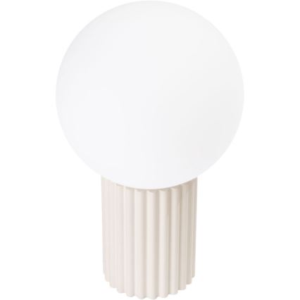 Asztali lámpa HALO 1xG9/8W/230V átm. 12 cm krémes