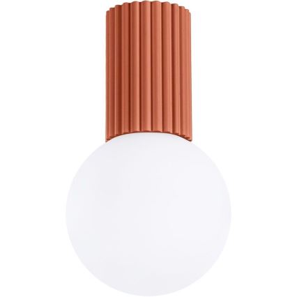 Fürdőszobai mennyezeti lámpa HALO 1xG9/8W/230V átm. 12 cm IP44 narancs
