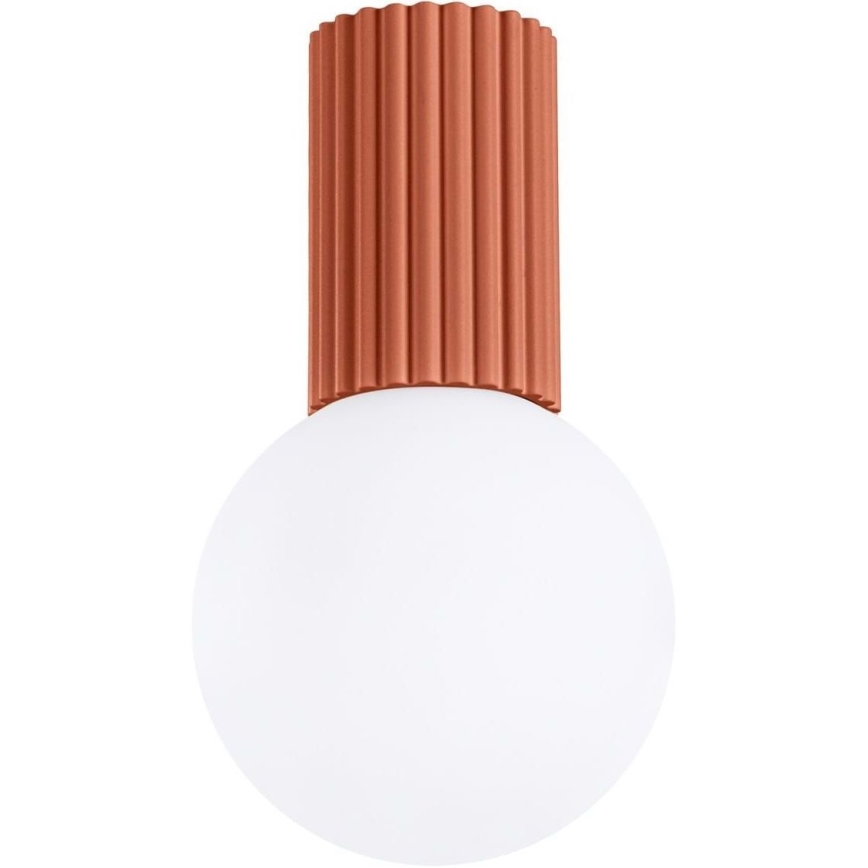 Fürdőszobai mennyezeti lámpa HALO 1xG9/8W/230V átm. 12 cm IP44 narancs
