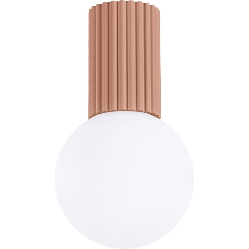 Fürdőszobai mennyezeti lámpa HALO 1xG9/8W/230V átm. 12 cm IP44 barna