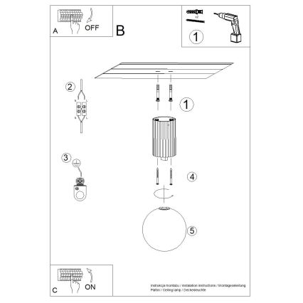 Fürdőszobai mennyezeti lámpa HALO 1xG9/8W/230V átm. 12 cm IP44 barna
