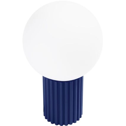 Asztali lámpa HALO 1xG9/8W/230V átm. 12 cm kék