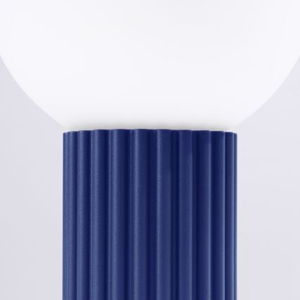 Asztali lámpa HALO 1xG9/8W/230V átm. 12 cm kék