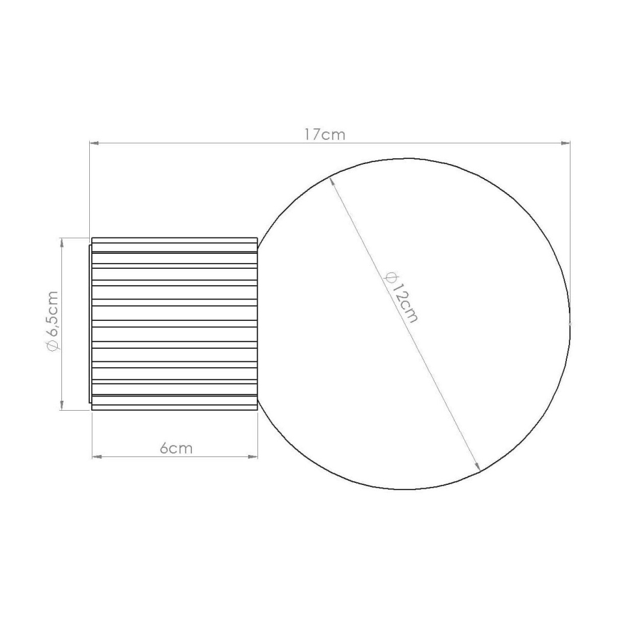 Fürdőszobai fali lámpa HALO 1xG9/8W/230V átm. 12 cm IP44 bézs