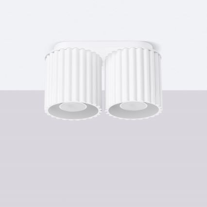 AURA spotlámpa 2xGU10/10W/230V fehér