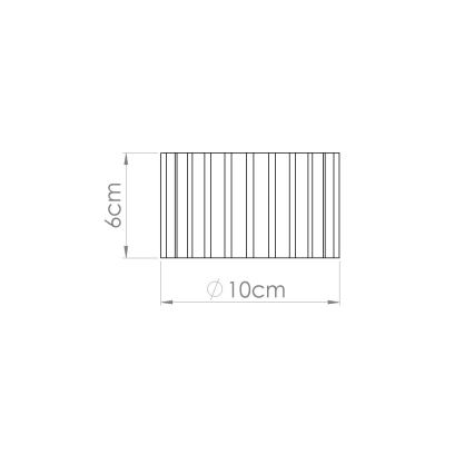 AURA spotlámpa 1xGX53/10W/230V 6 cm fehér