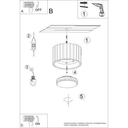 AURA spotlámpa 1xGX53/10W/230V 6 cm fehér