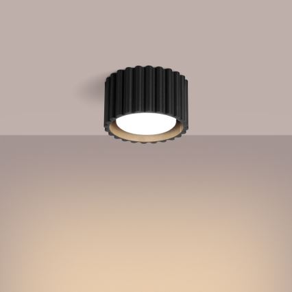 Spotlámpa AURA 1xGX53/10W/230V 6 cm fekete