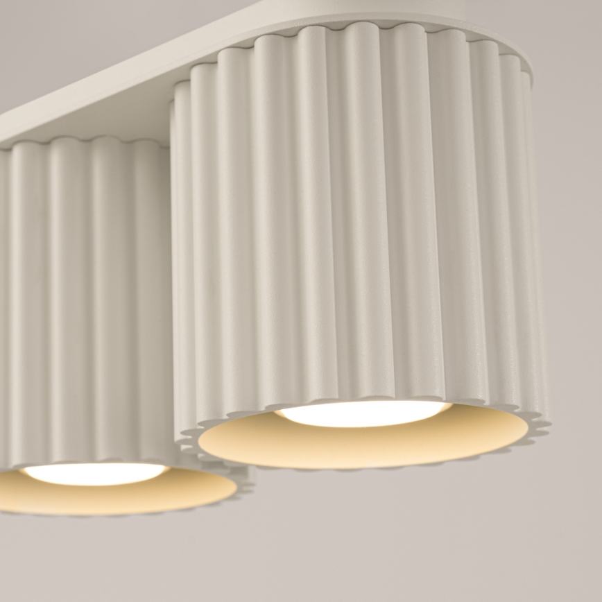 AURA spotlámpa 2xGU10/10W/230V krémszínű