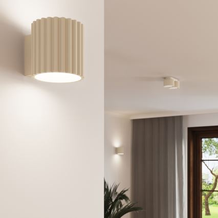 AURA 2xGX53/10W/230V spotlámpa, krémszínű