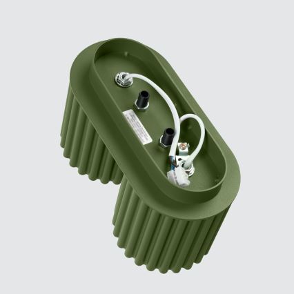 AURA spotlámpa 2xGU10/10W/230V zöld