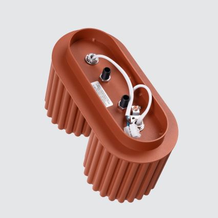 AURA spotlámpa 2xGU10/10W/230V narancssárga