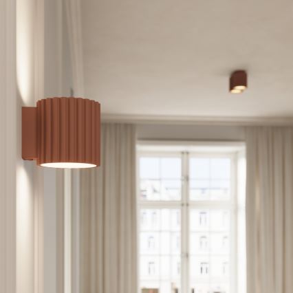 AURA spotlámpa 2xGU10/10W/230V barna