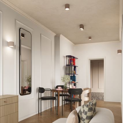 AURA spotlámpa 2xGU10/10W/230V szürkésbarna