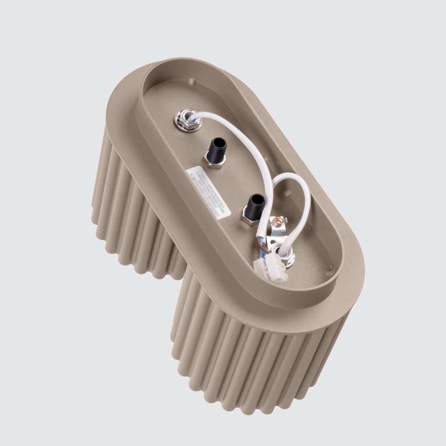 AURA spotlámpa 2xGU10/10W/230V szürkésbarna