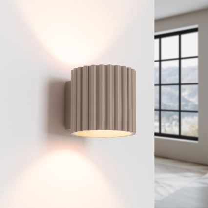 Fali lámpa AURA 1xG9/10W/230V taupe