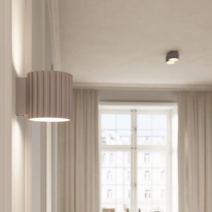 Spotlámpa AURA 2xGX53/10W/230V taupe