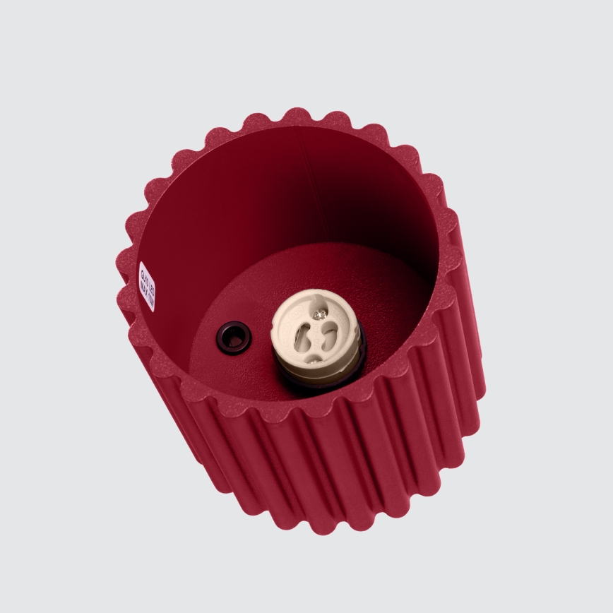 AURA spotlámpa 1xGU10/10W/230V 10 cm piros