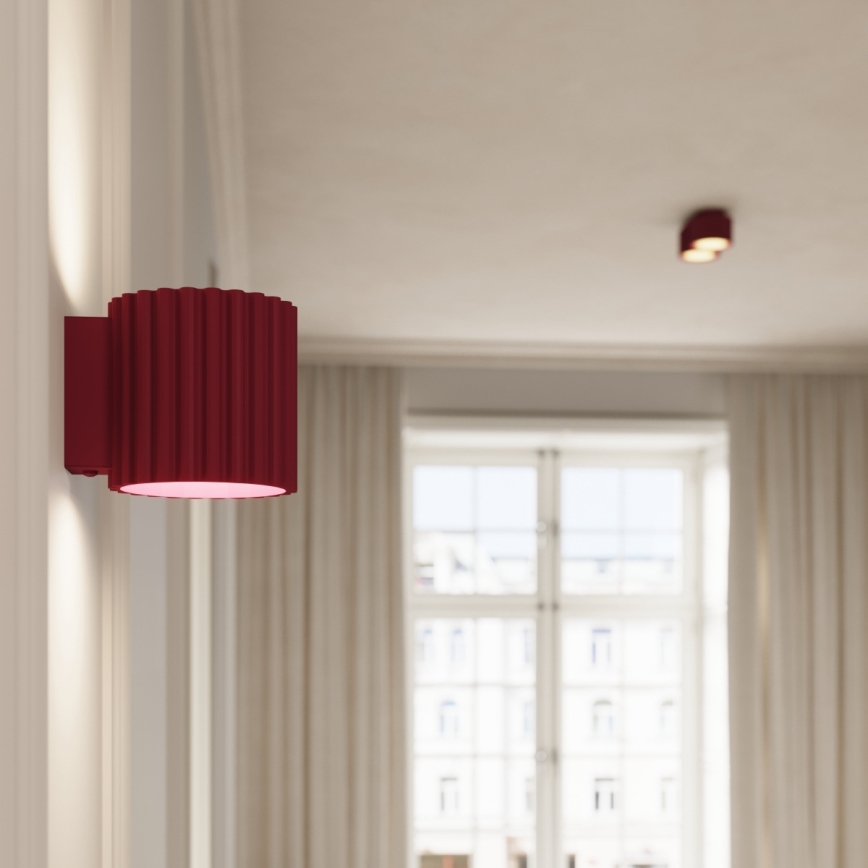 AURA spotlámpa 2xGX53/10W/230V piros