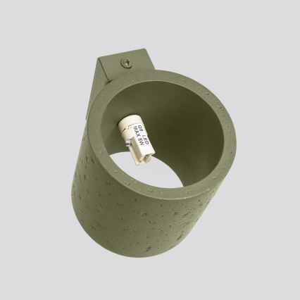 ORBIS fali spotlámpa 1xG9/8W/230V beton/zöld