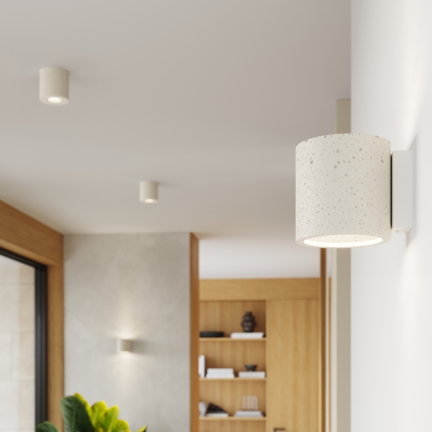 ORBIS fali spotlámpa 1xG9/8W/230V beton/krémszínű