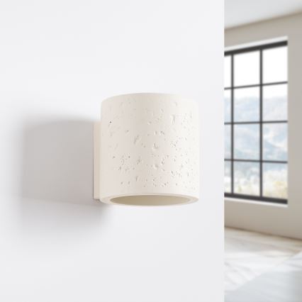 ORBIS fali spotlámpa 1xG9/8W/230V beton/krémszínű