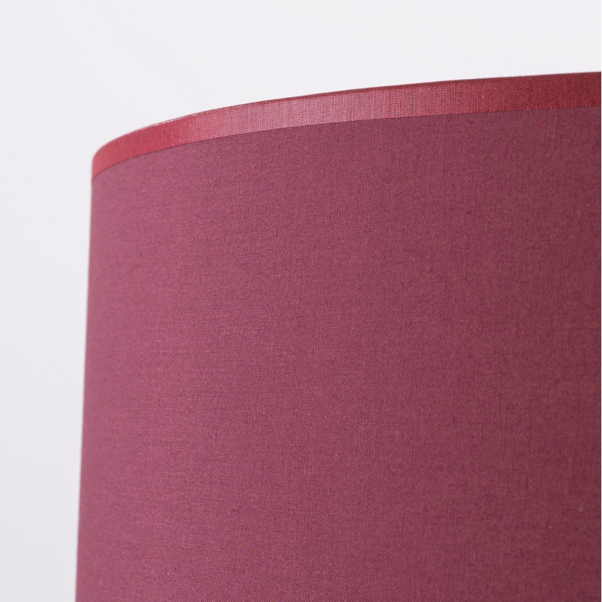 NEVIA kábeles függőlámpa 1xE27/15W/230V, átmérő 40 cm, piros
