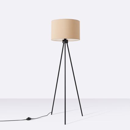Állólámpa NEVIA 1xE27/15W/230V taupe