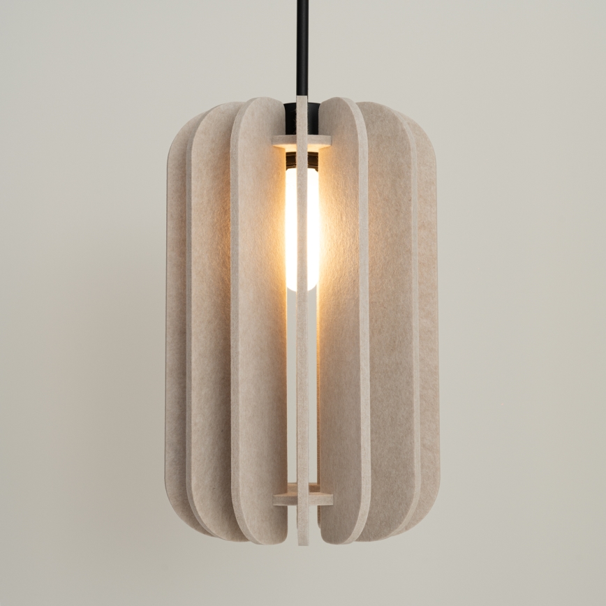 MULA kábeles csillár 1xE27/15W/230V Ø 27 cm krémszínű