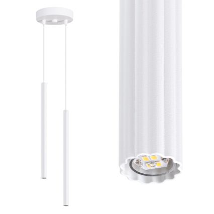 Kábeles csillár ARCHE 2xG9/8W/230V fehér