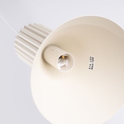 Kábeles csillár ESTRIA 3xE14/10W/230V átm. 30 cm krémszínű