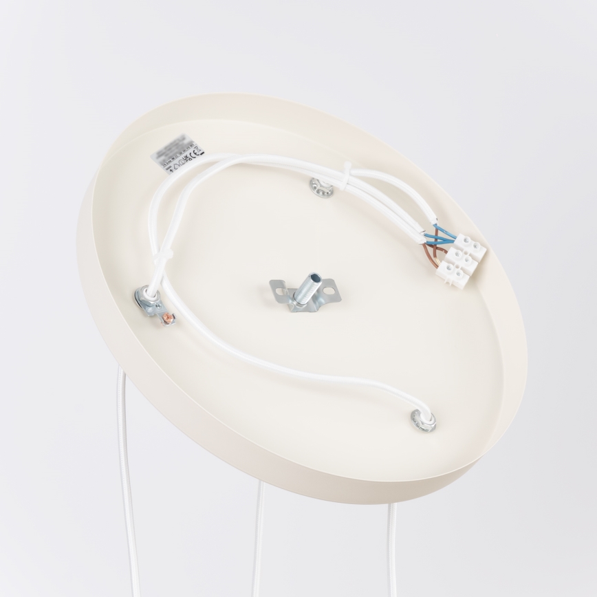 Kábeles csillár ESTRIA 3xE14/10W/230V átm. 30 cm krémszínű